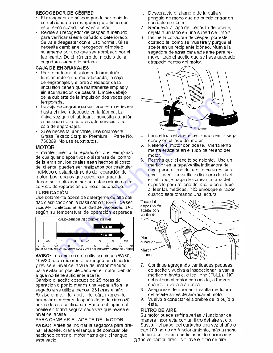 Craftsman 917.376543 Owner'S Manual Download Page 32