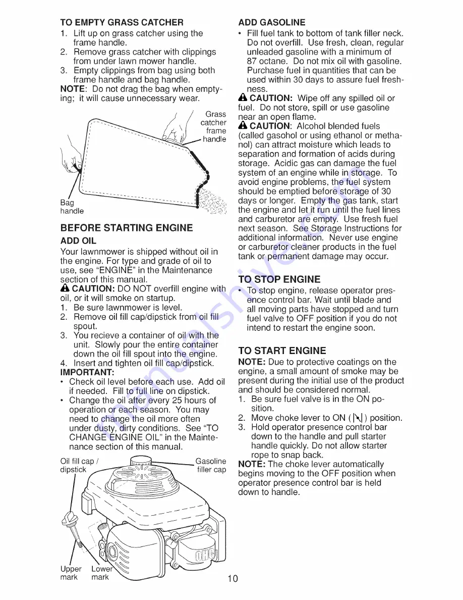 Craftsman 917.376544 Owner'S Manual Download Page 58