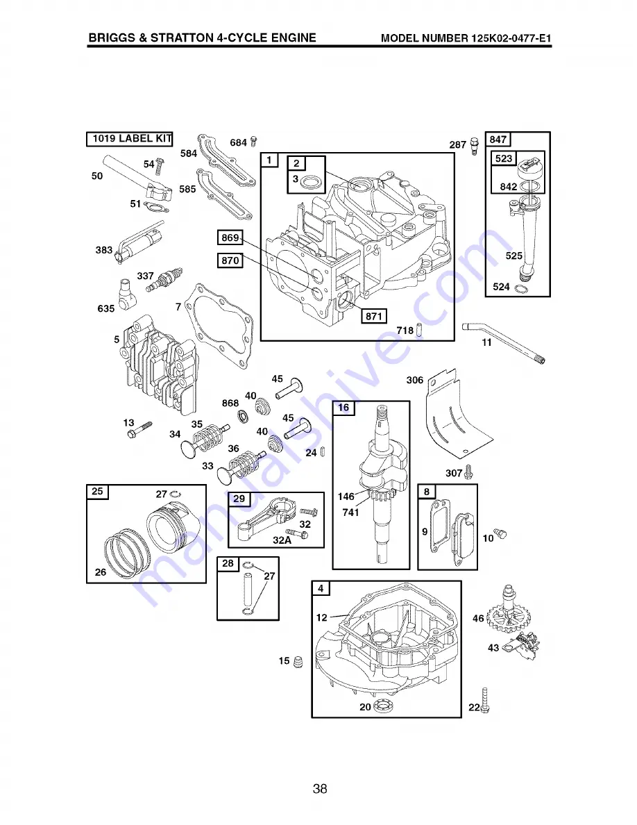 Craftsman 917.376562 Скачать руководство пользователя страница 38