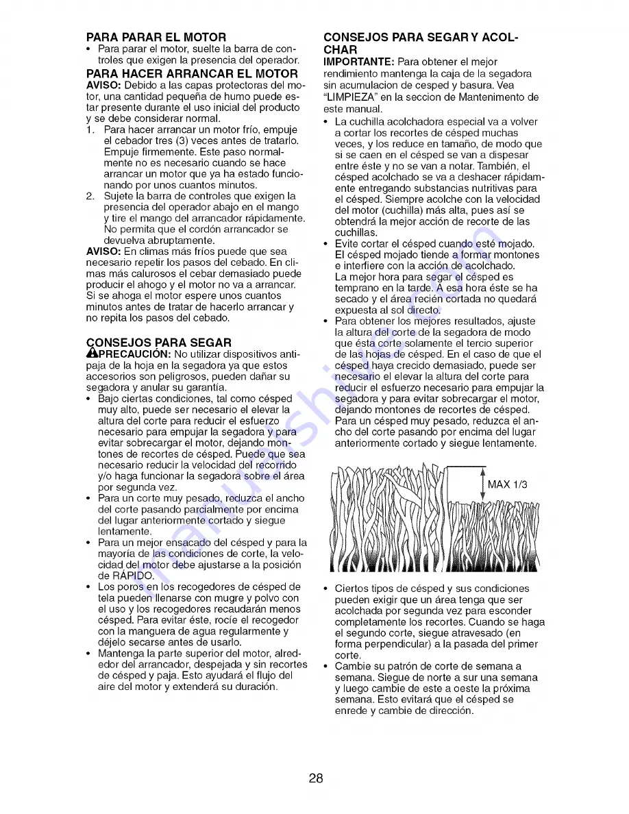 Craftsman 917.376631 Owner'S Manual Download Page 28