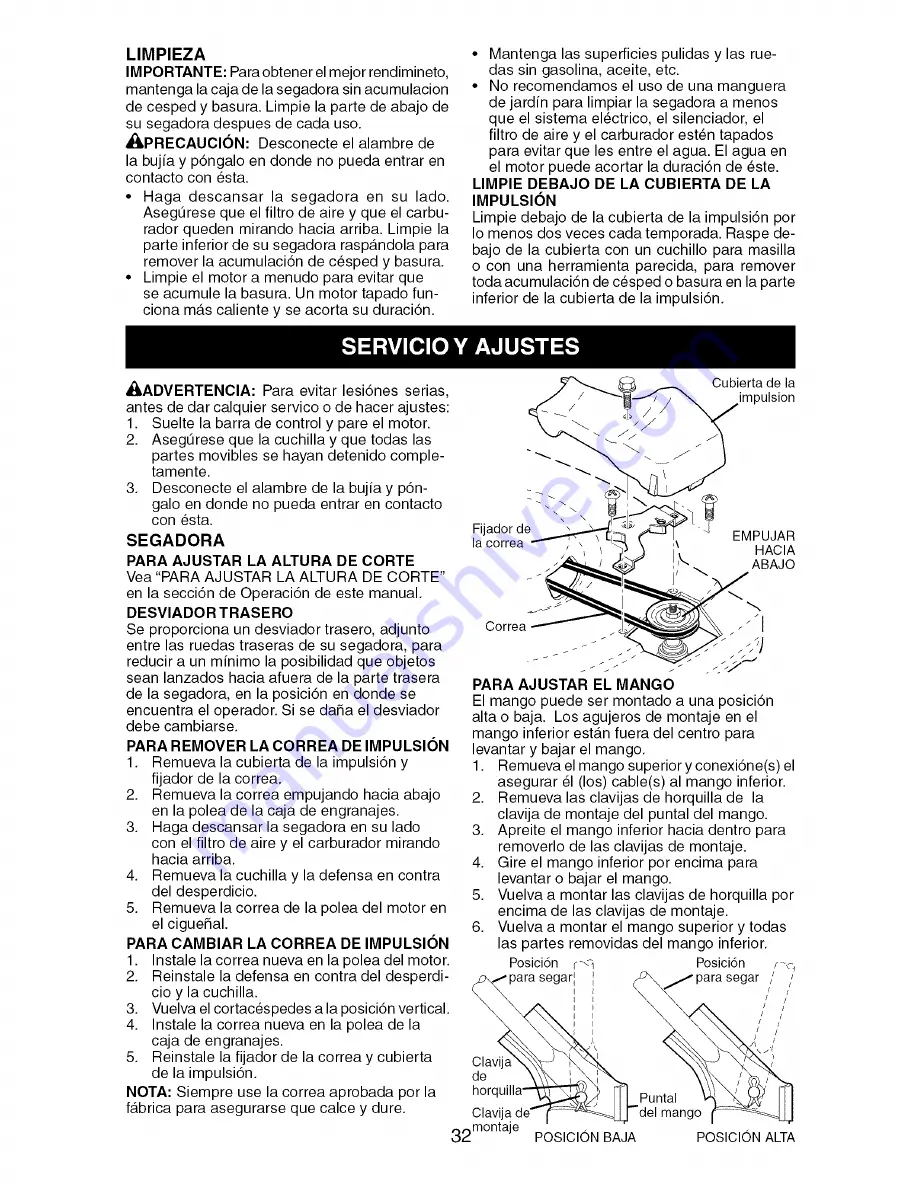 Craftsman 917.376631 Owner'S Manual Download Page 32