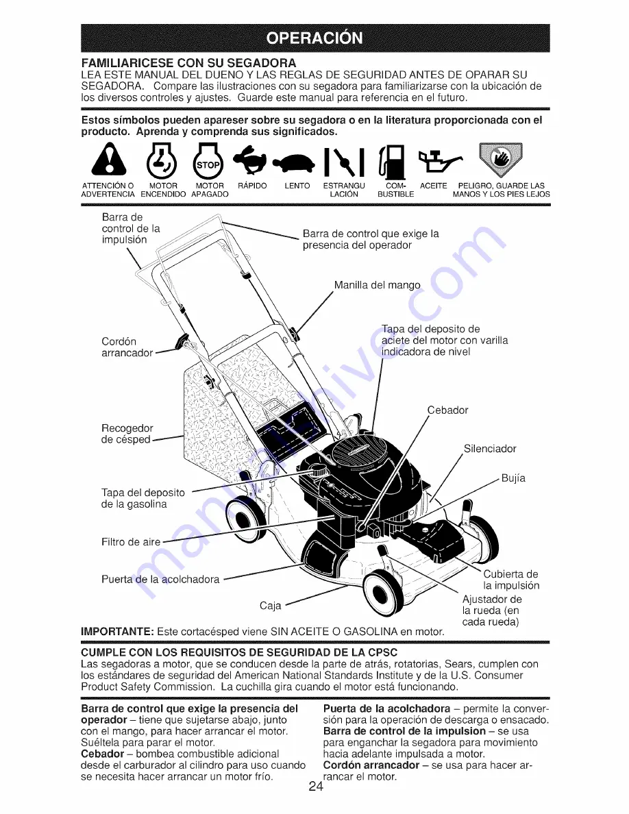 Craftsman 917.376653 Owner'S Manual Download Page 24