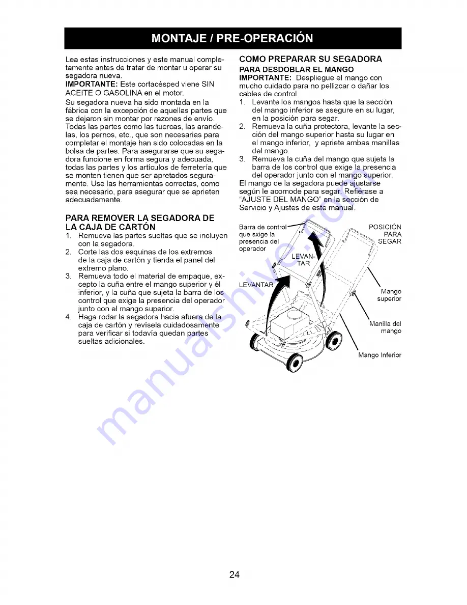 Craftsman 917.376660 Owner'S Manual Download Page 24