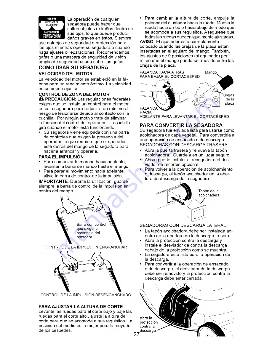 Craftsman 917.376660 Скачать руководство пользователя страница 27