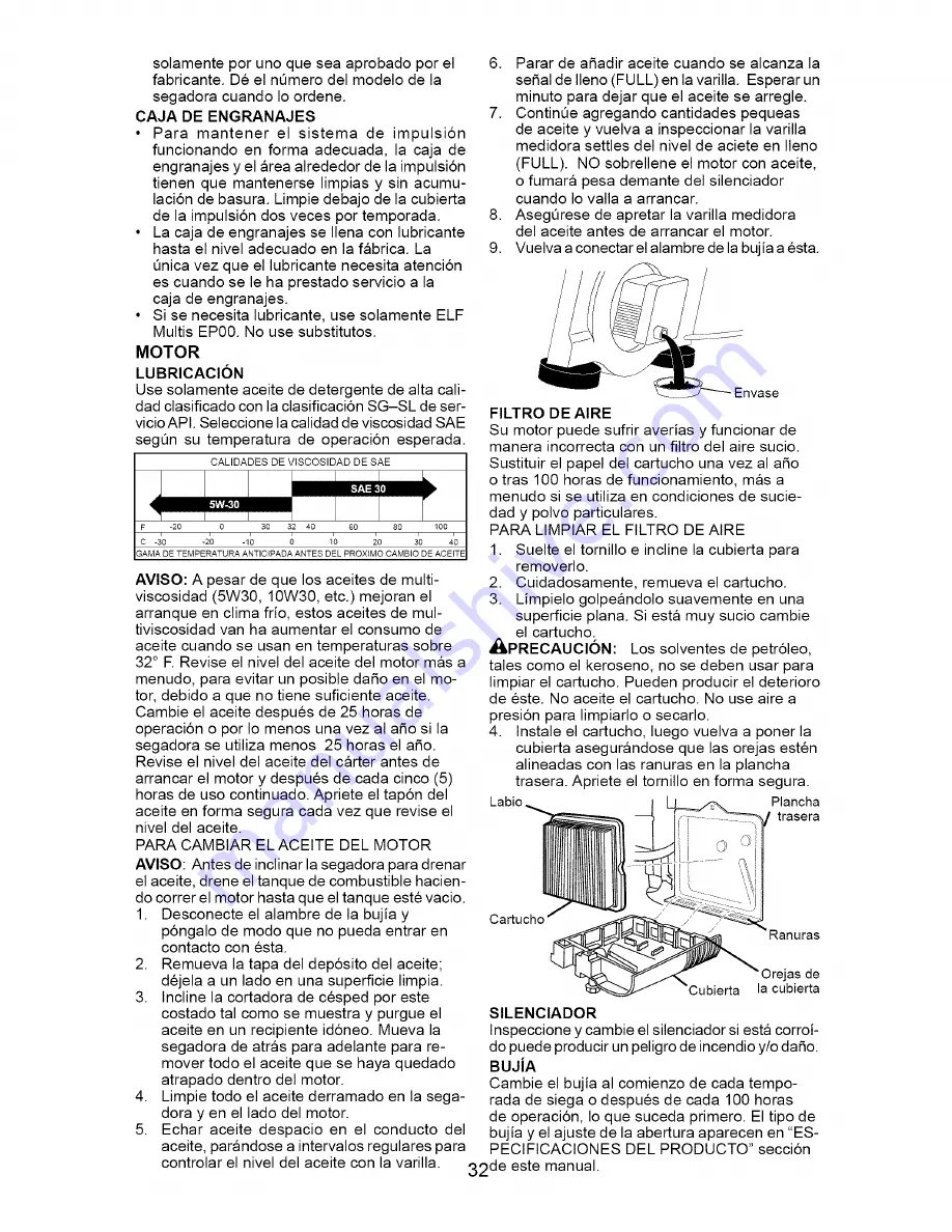 Craftsman 917.376660 Owner'S Manual Download Page 32