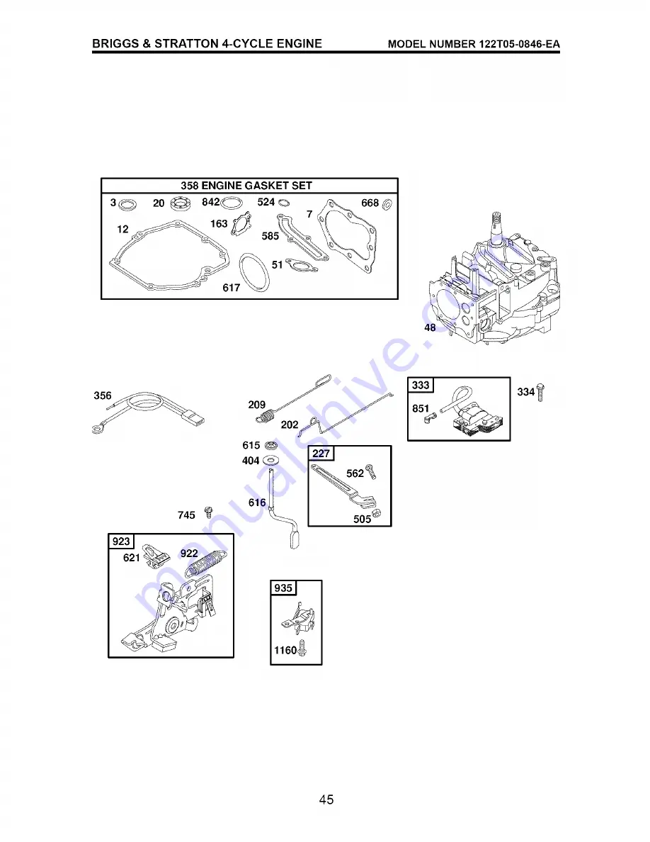 Craftsman 917.376660 Скачать руководство пользователя страница 45