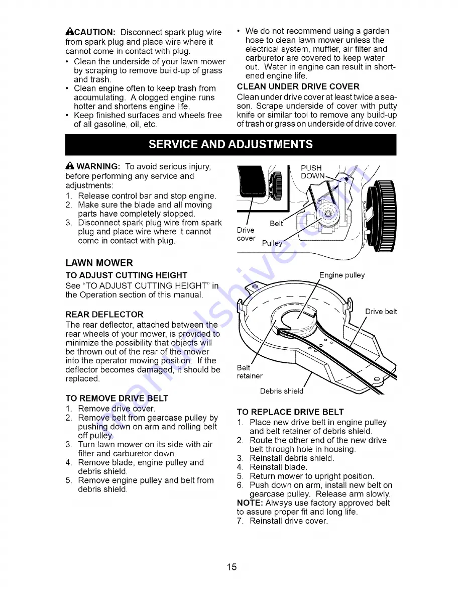 Craftsman 917.376661 Owner'S Manual Download Page 15