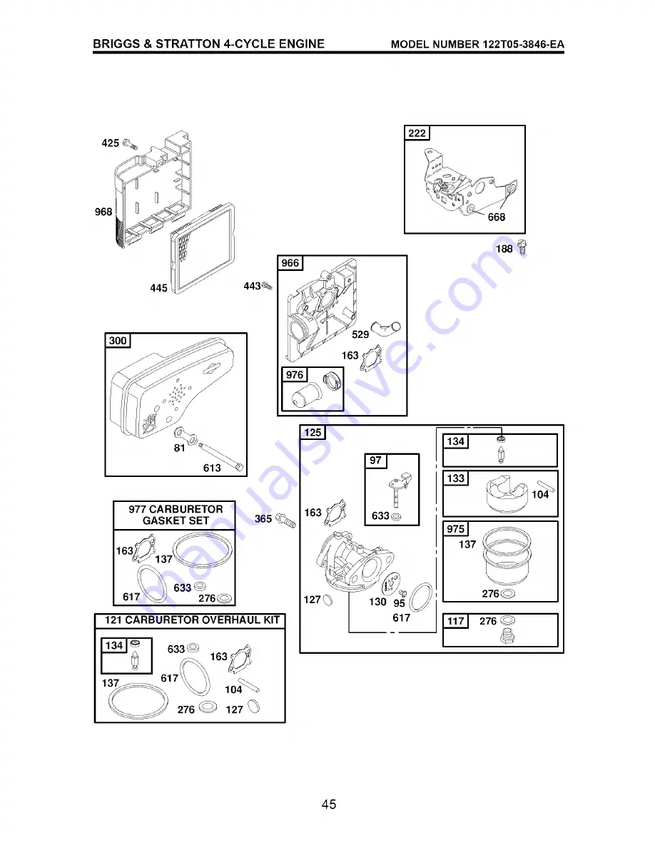 Craftsman 917.376661 Owner'S Manual Download Page 45