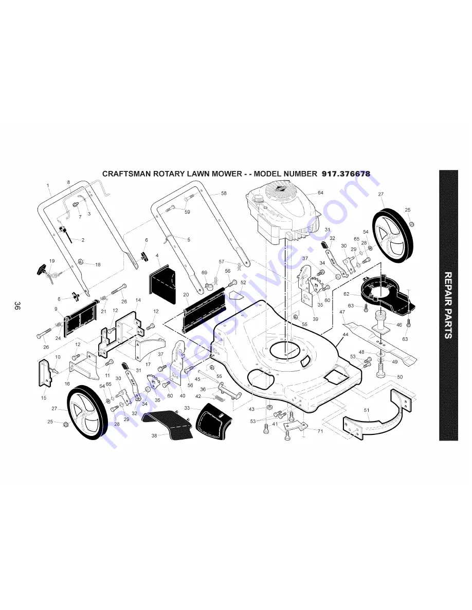 Craftsman 917.376678 Скачать руководство пользователя страница 36