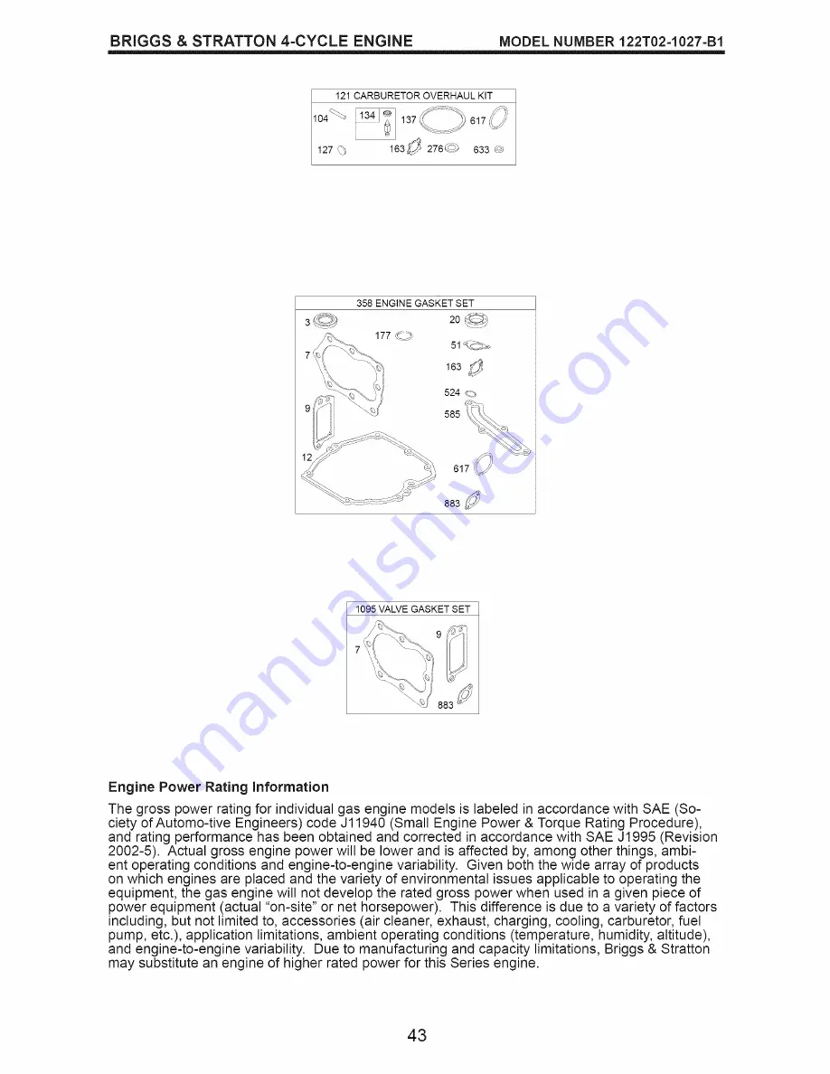 Craftsman 917.376678 Owner'S Manual Download Page 43