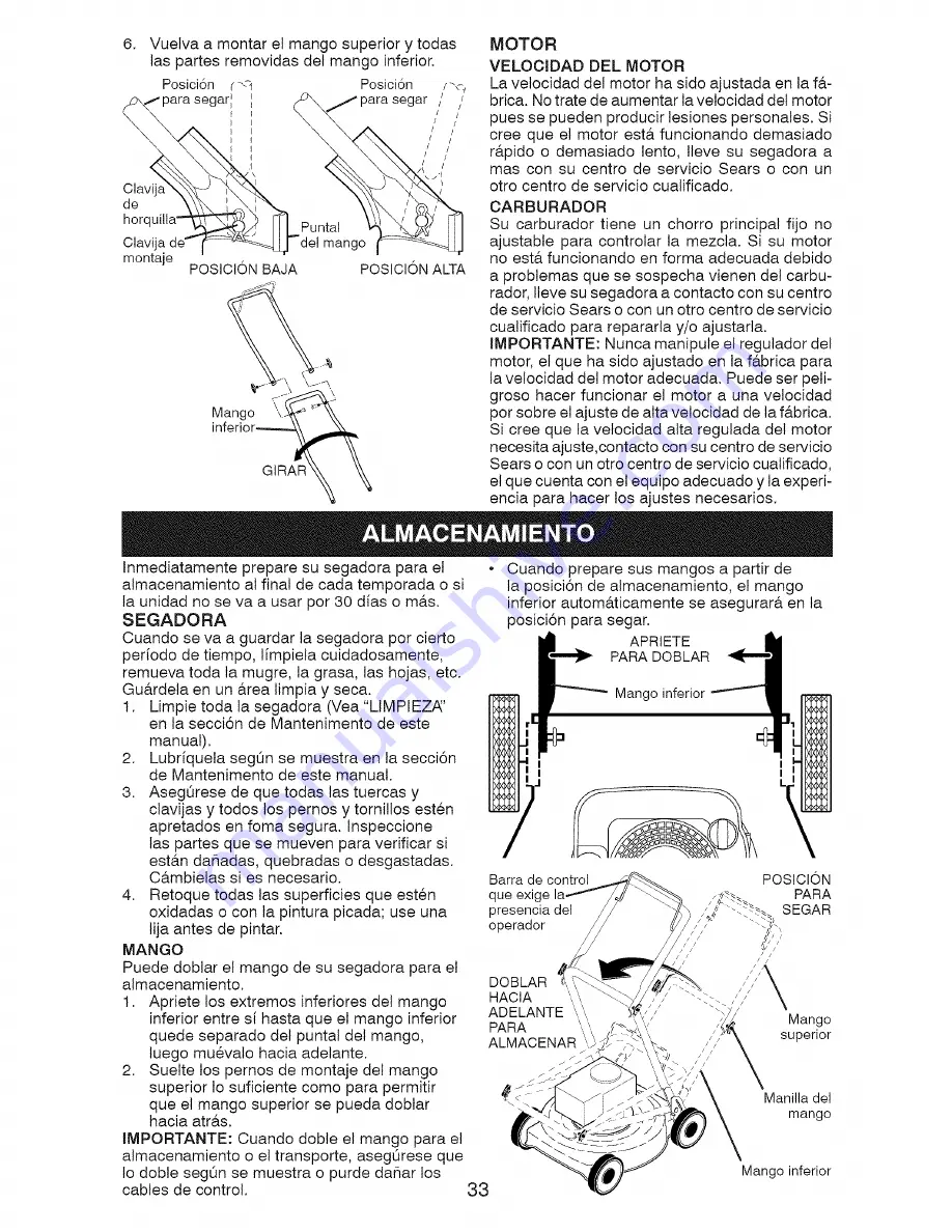 Craftsman 917.376722 Скачать руководство пользователя страница 33