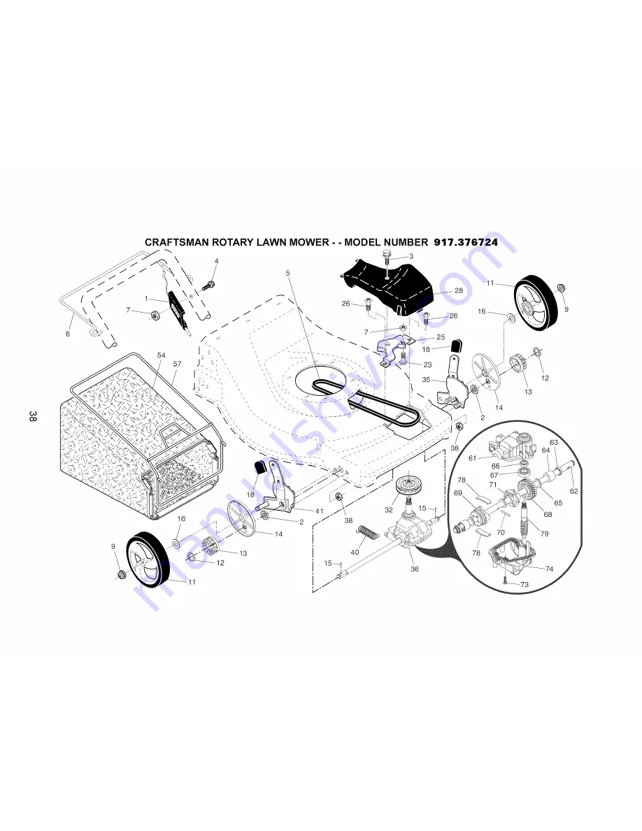 Craftsman 917.376724 Скачать руководство пользователя страница 38