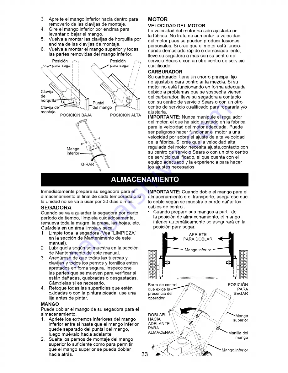 Craftsman 917.376730 Owner'S Manual Download Page 33