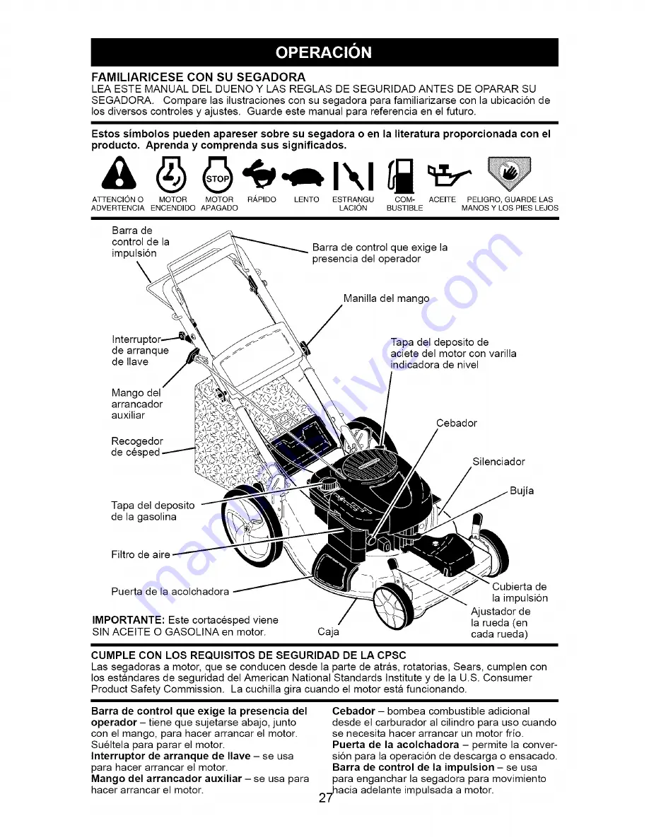 Craftsman 917.376742 Скачать руководство пользователя страница 27