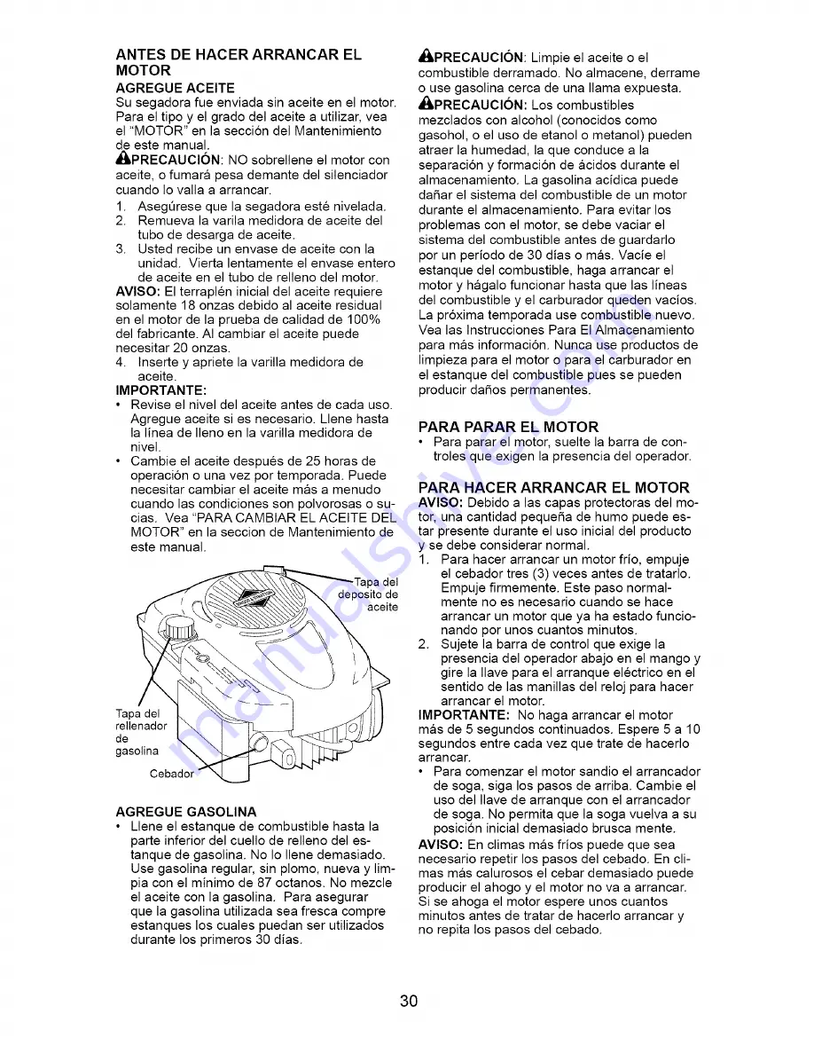 Craftsman 917.376742 Owner'S Manual Download Page 30