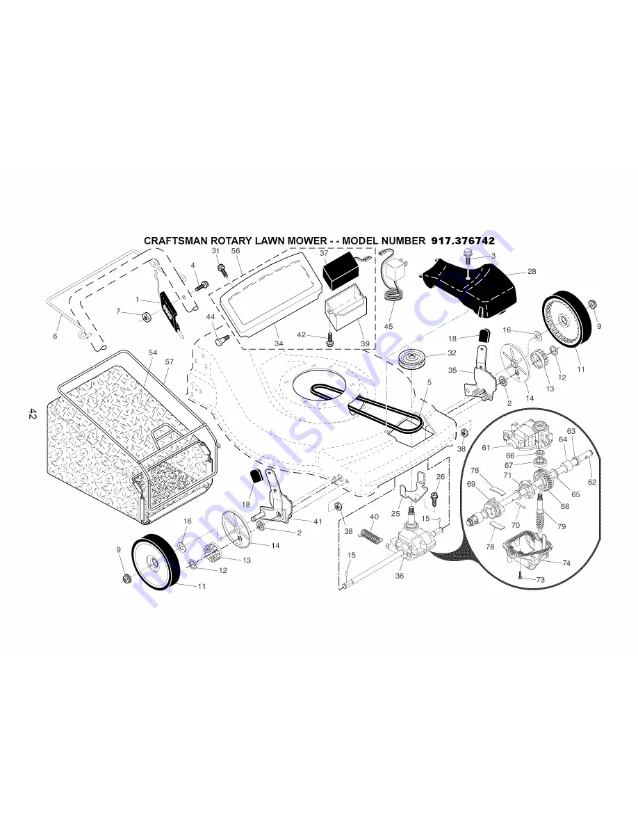 Craftsman 917.376742 Owner'S Manual Download Page 42