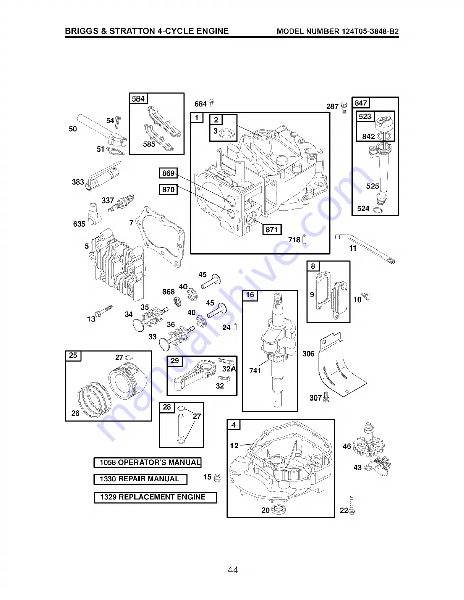 Craftsman 917.376742 Скачать руководство пользователя страница 44