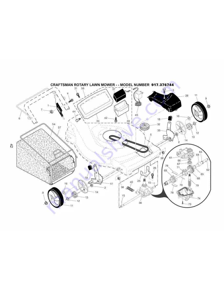 Craftsman 917.376744 Скачать руководство пользователя страница 42