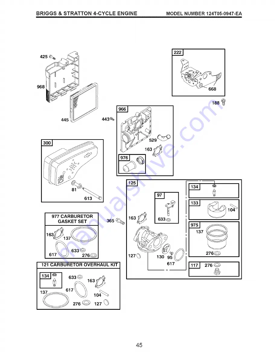 Craftsman 917.376746 Owner'S Manual Download Page 45