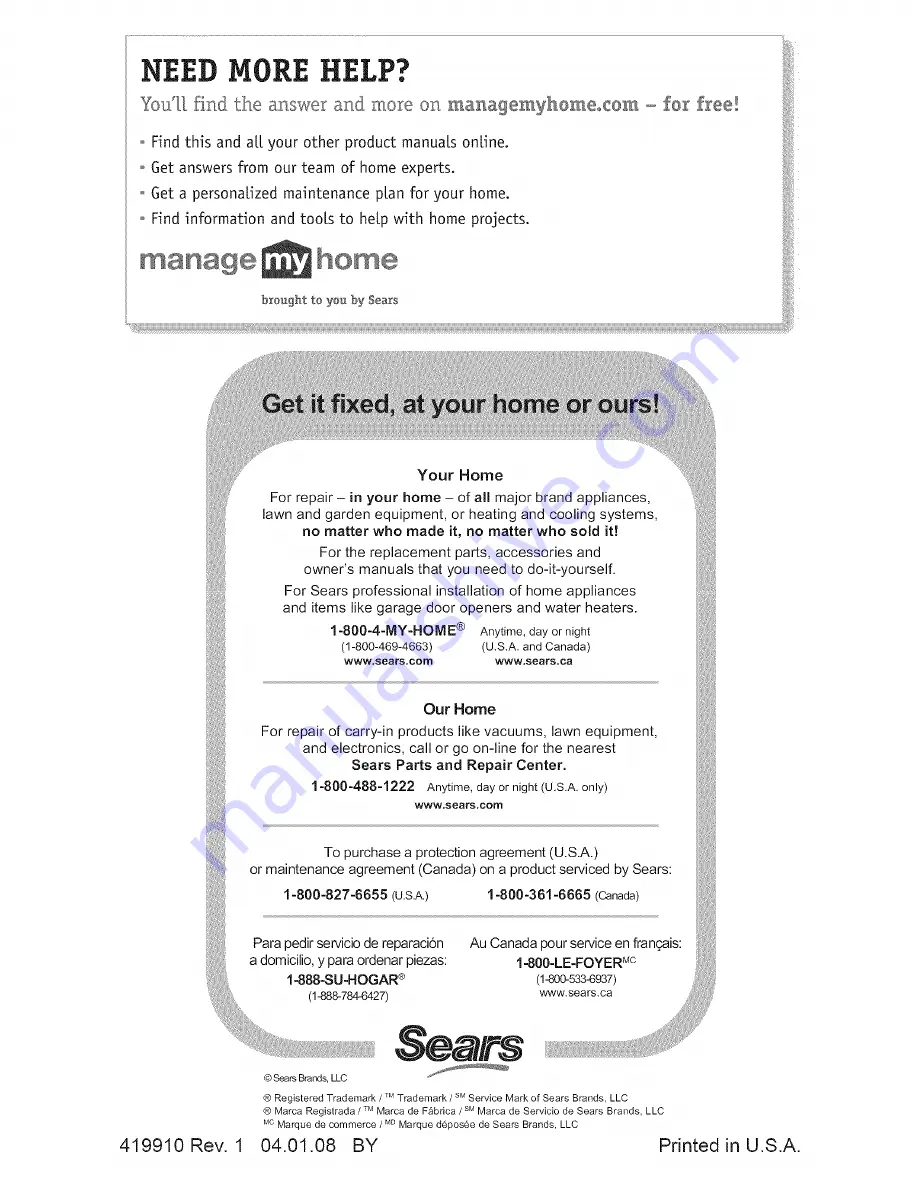 Craftsman 917.376746 Owner'S Manual Download Page 52