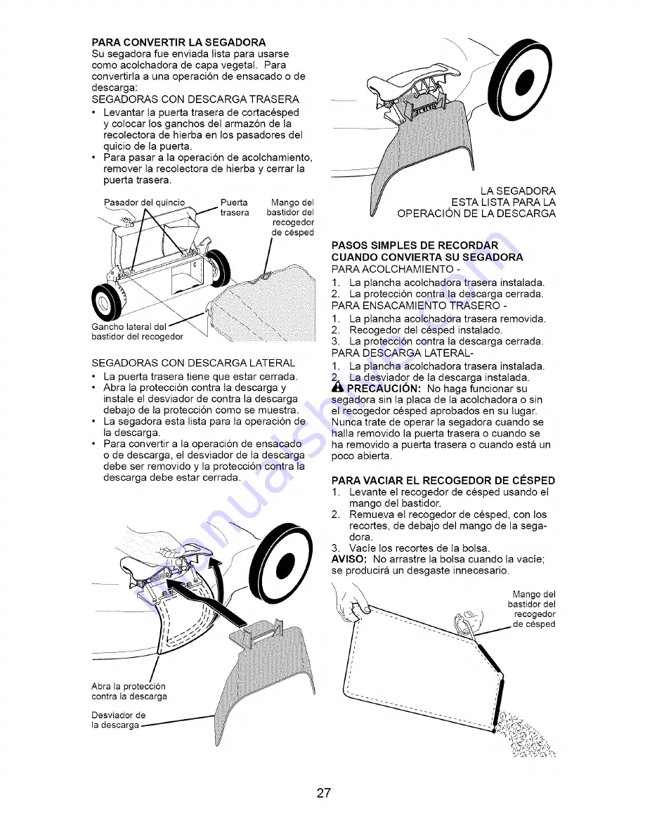 Craftsman 917.376781 Owner'S Manual Download Page 27