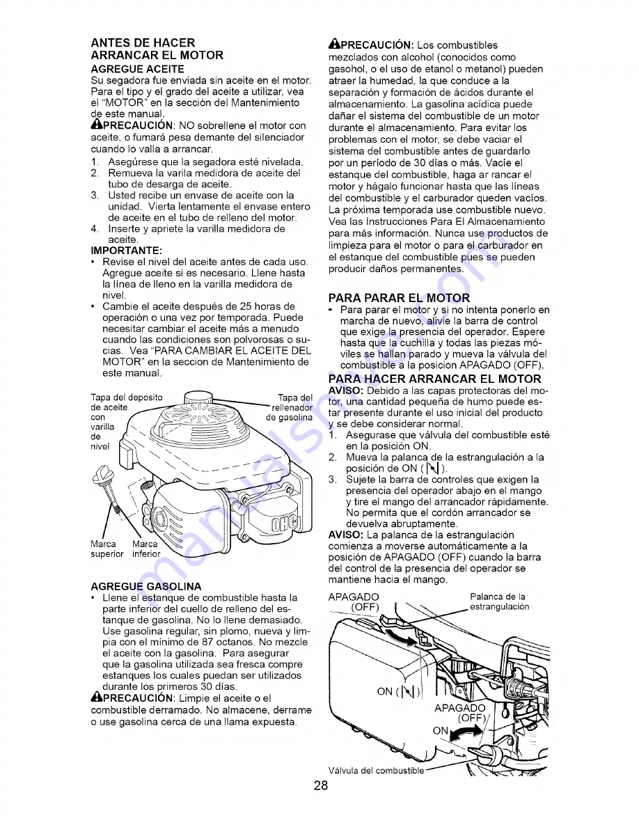 Craftsman 917.376781 Owner'S Manual Download Page 28