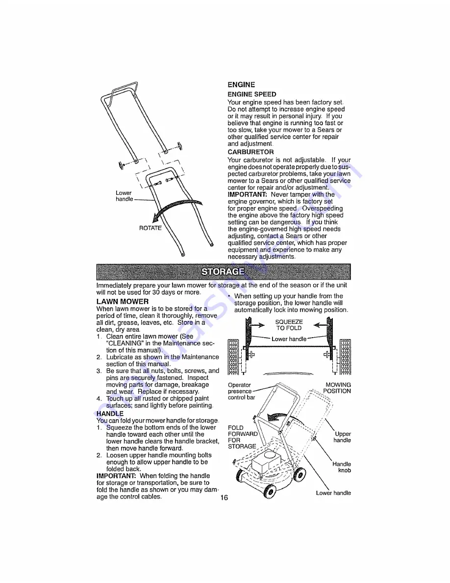 Craftsman 917.376804 Owner'S Manual Download Page 16