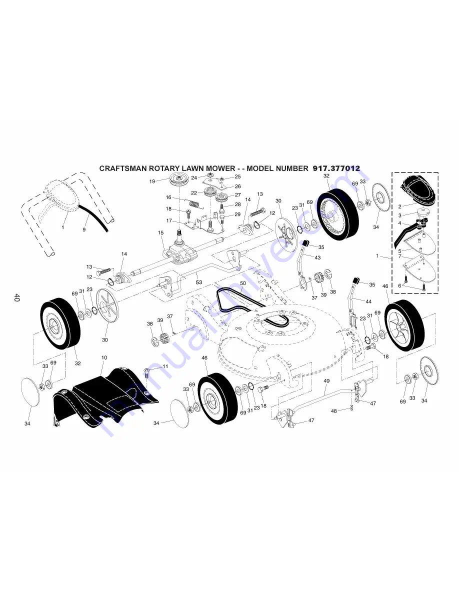 Craftsman 917.377012 Скачать руководство пользователя страница 40