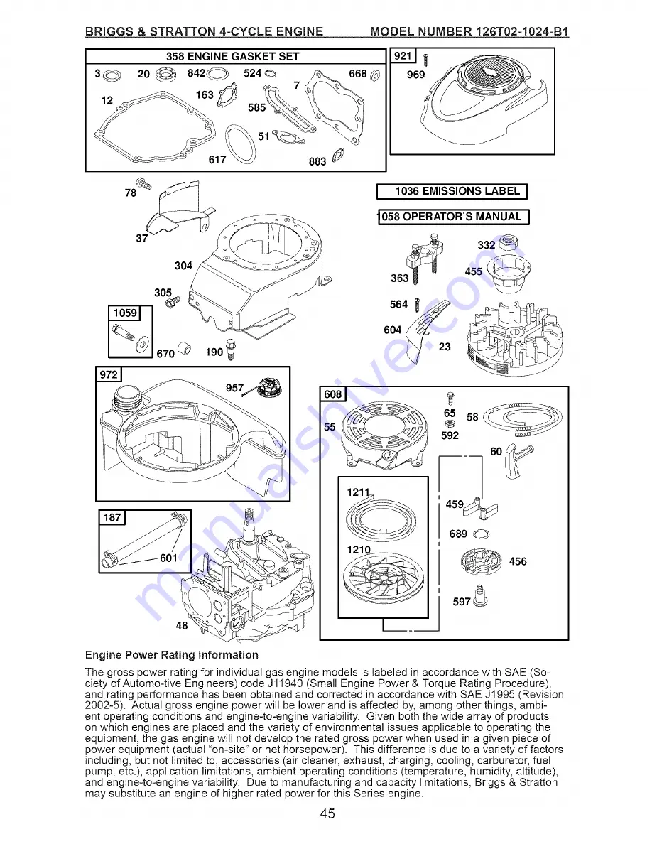 Craftsman 917.377013 Скачать руководство пользователя страница 45