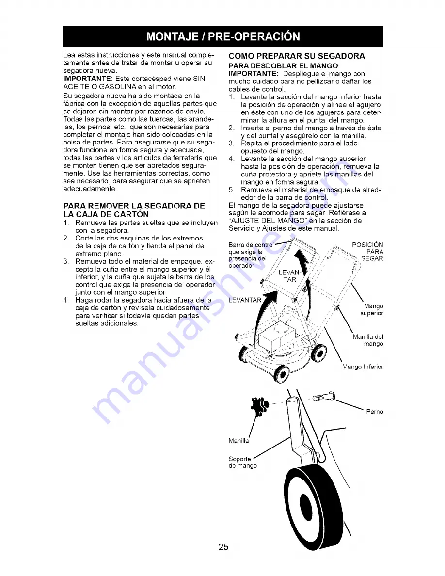 Craftsman 917.377030 Owner'S Manual Download Page 25