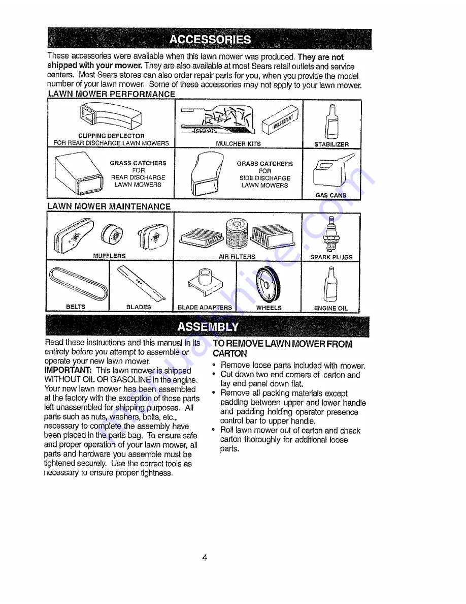 Craftsman 917.377050 Скачать руководство пользователя страница 4