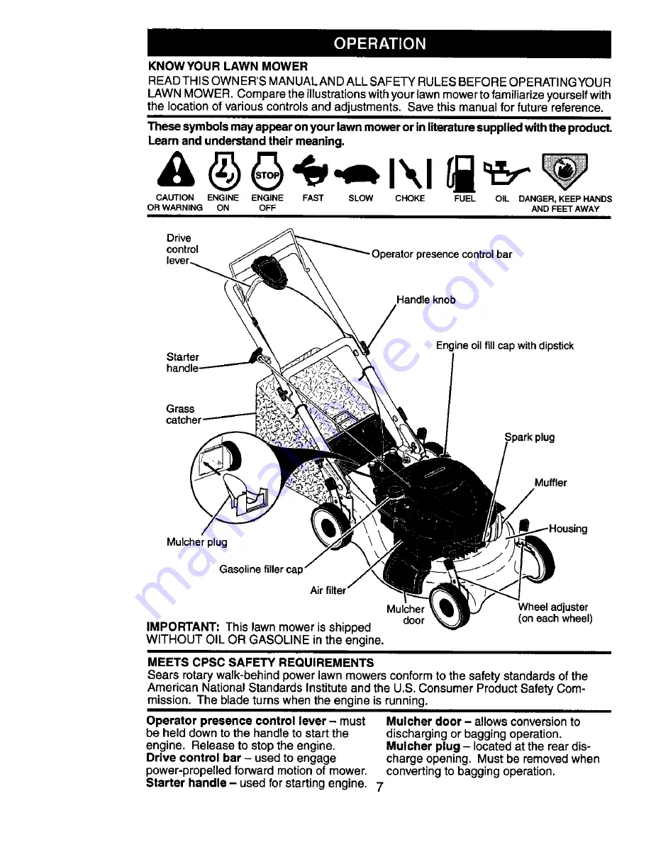 Craftsman 917.377060 Скачать руководство пользователя страница 7