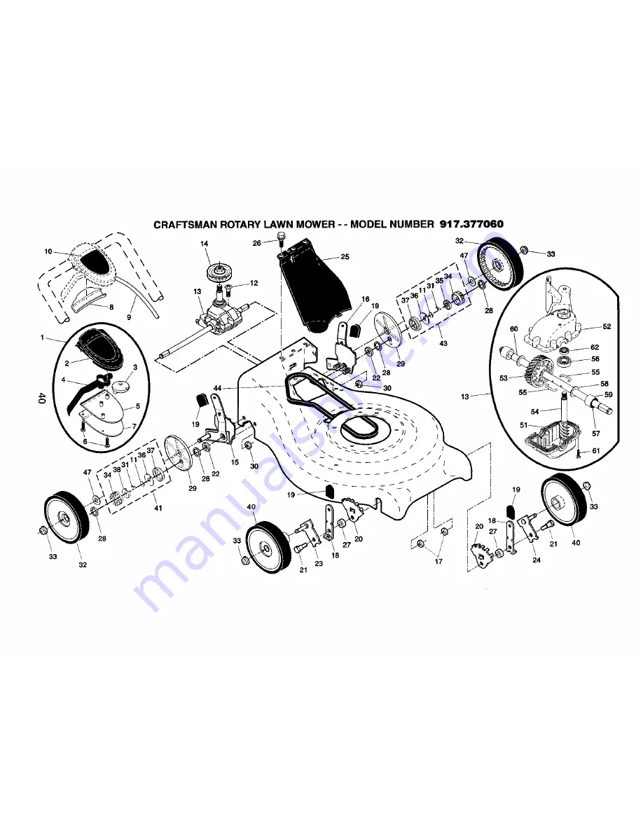 Craftsman 917.377060 Owner'S Manual Download Page 40