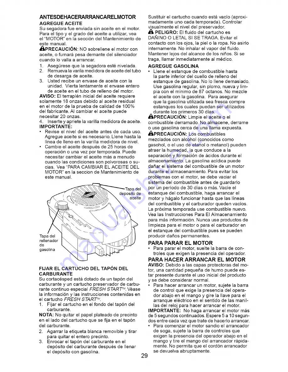 Craftsman 917.377070 Owner'S Manual Download Page 29