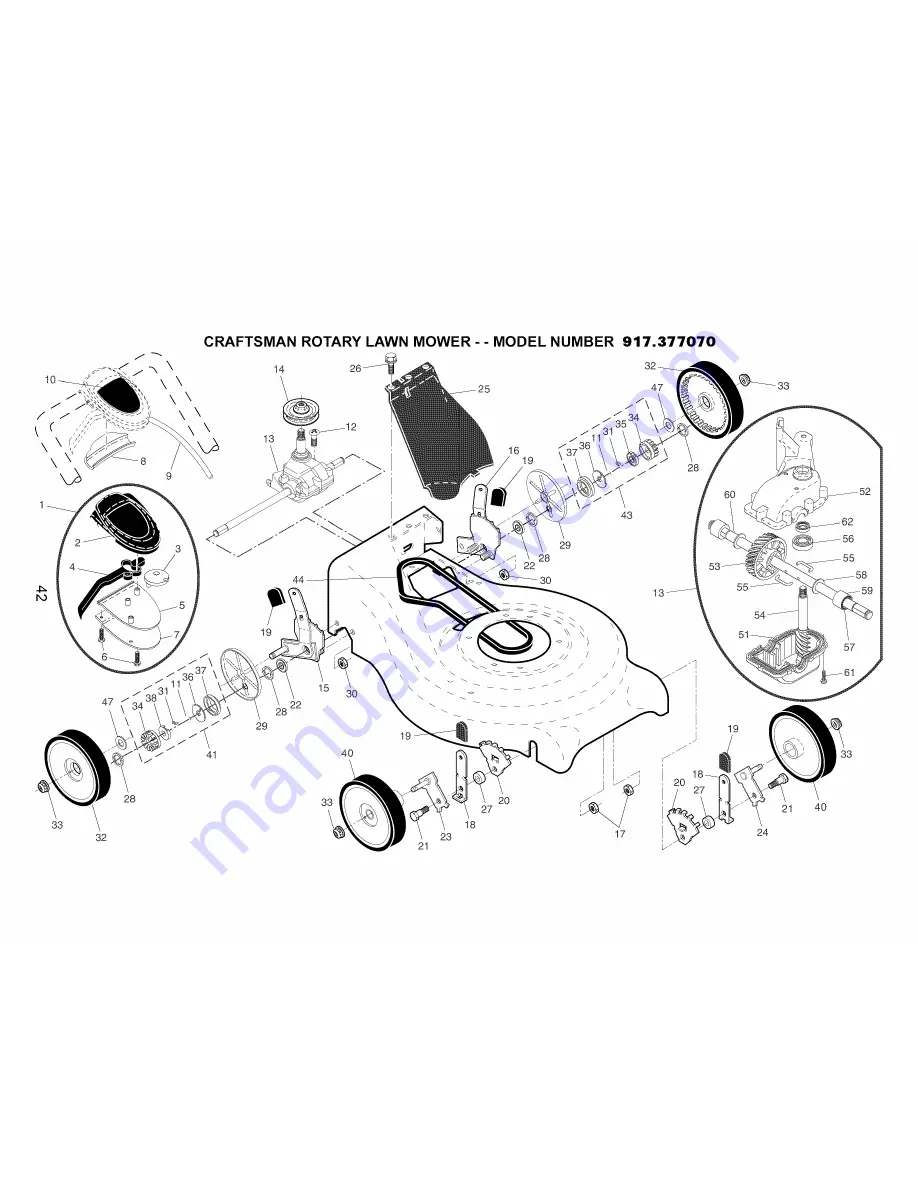 Craftsman 917.377070 Скачать руководство пользователя страница 42