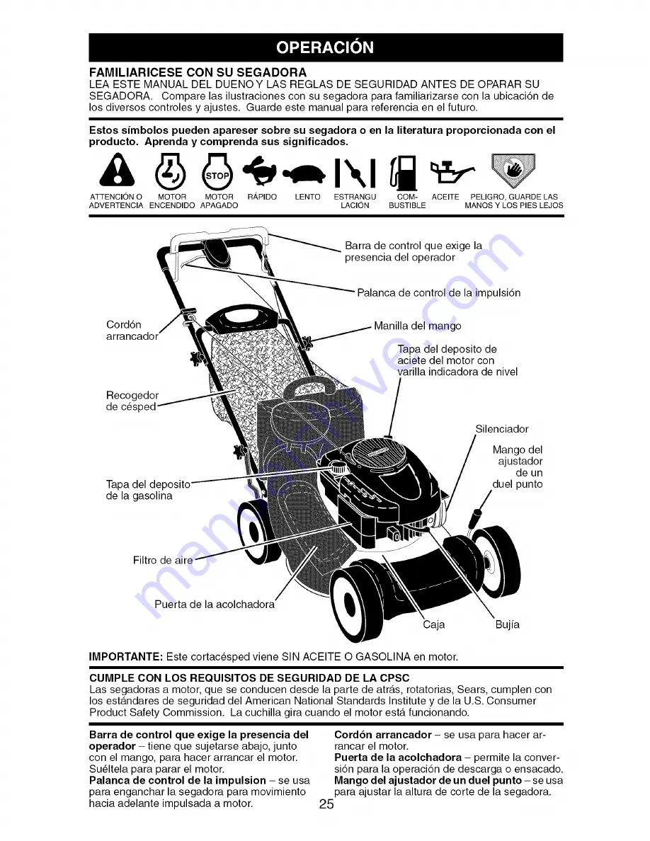 Craftsman 917.377090 Owner'S Manual Download Page 25