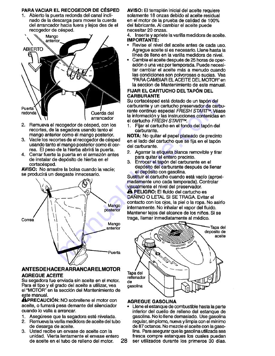 Craftsman 917.377091 Owner'S Manual Download Page 28