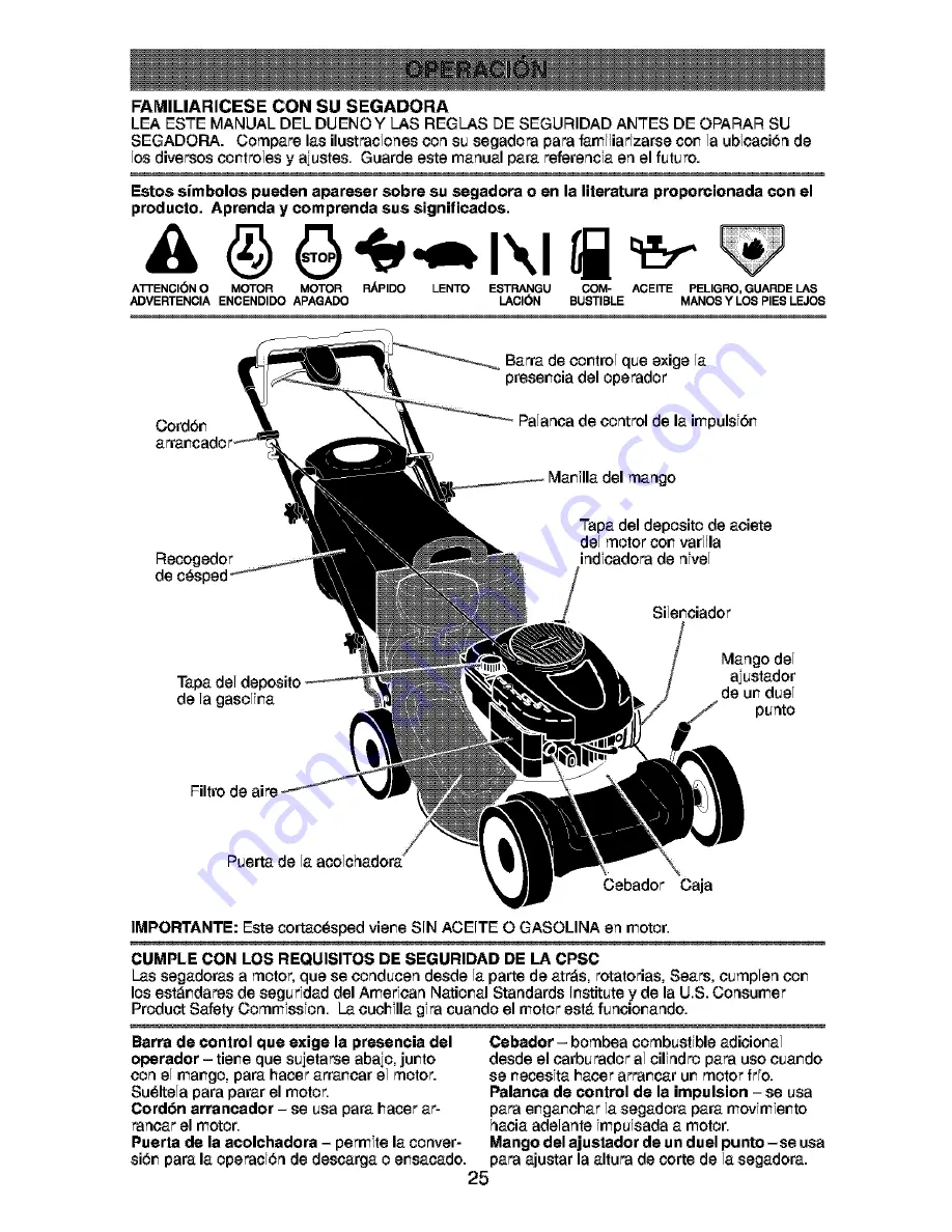 Craftsman 917.377110 Скачать руководство пользователя страница 25