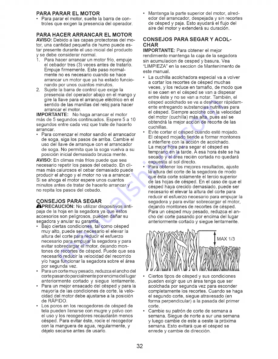 Craftsman 917.377121 Owner'S Manual Download Page 32