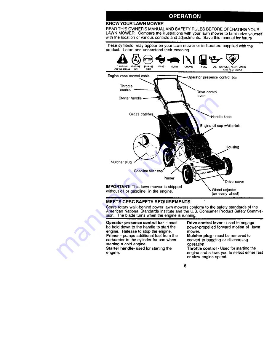 Craftsman 917.377131 Owner'S Manual Download Page 6