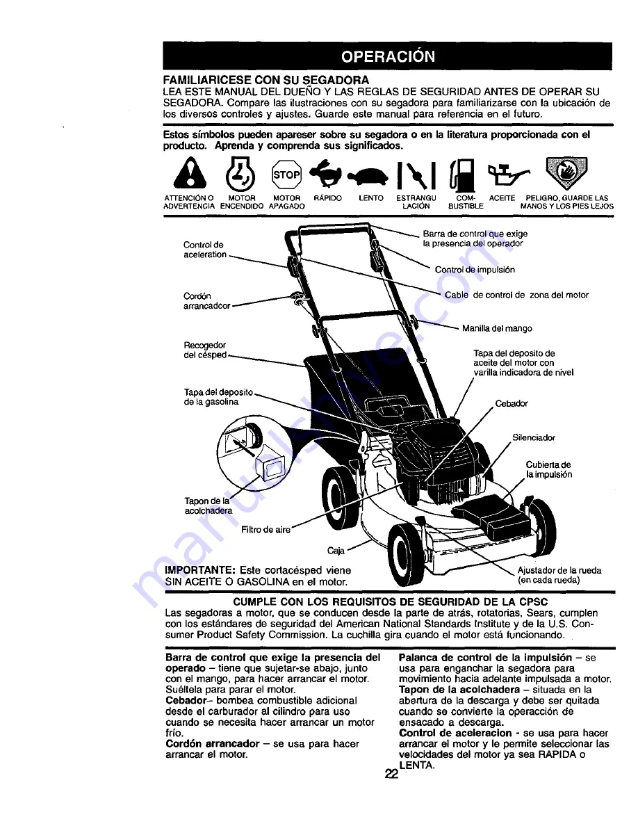 Craftsman 917.377132 Скачать руководство пользователя страница 22