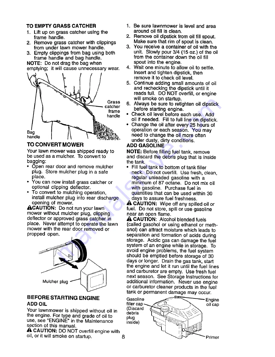 Craftsman 917.377133 Owner'S Manual Download Page 8