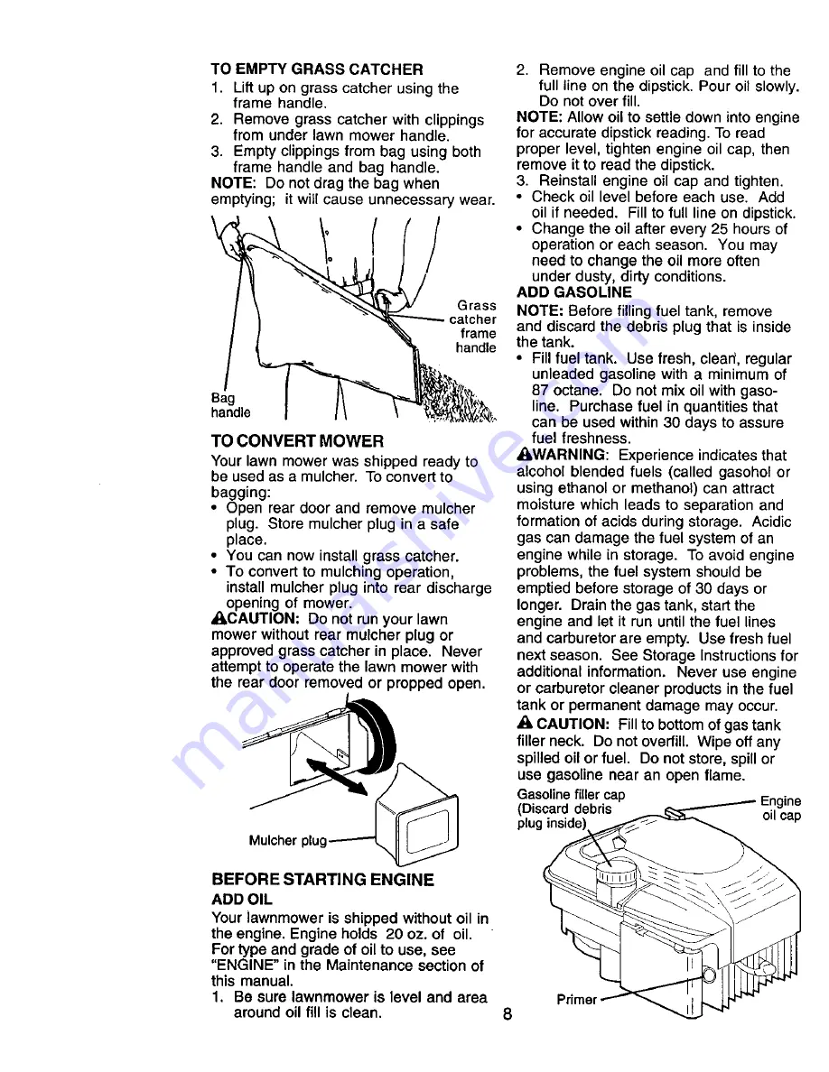 Craftsman 917.377152 Owner'S Manual Download Page 8