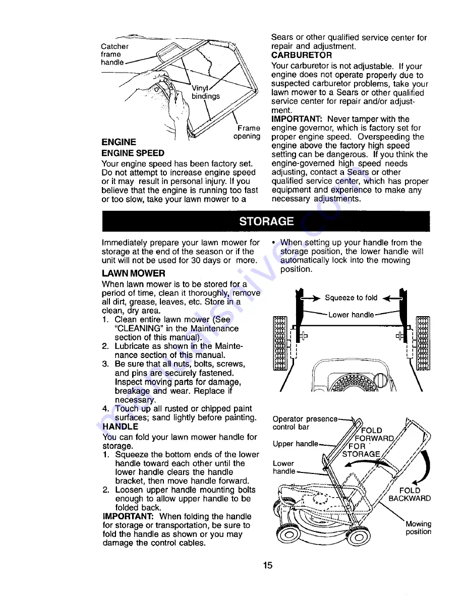 Craftsman 917.377152 Owner'S Manual Download Page 15