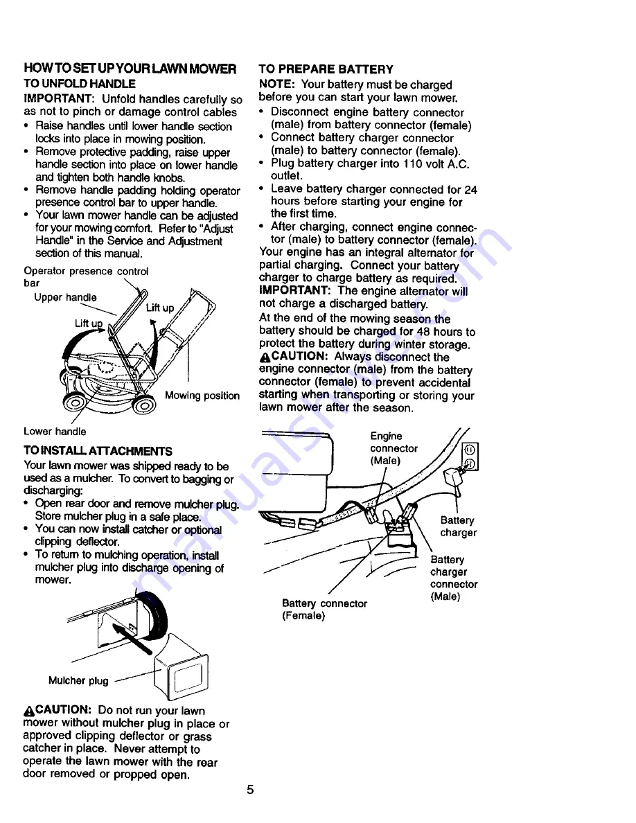 Craftsman 917.377170 Owner'S Manual Download Page 5