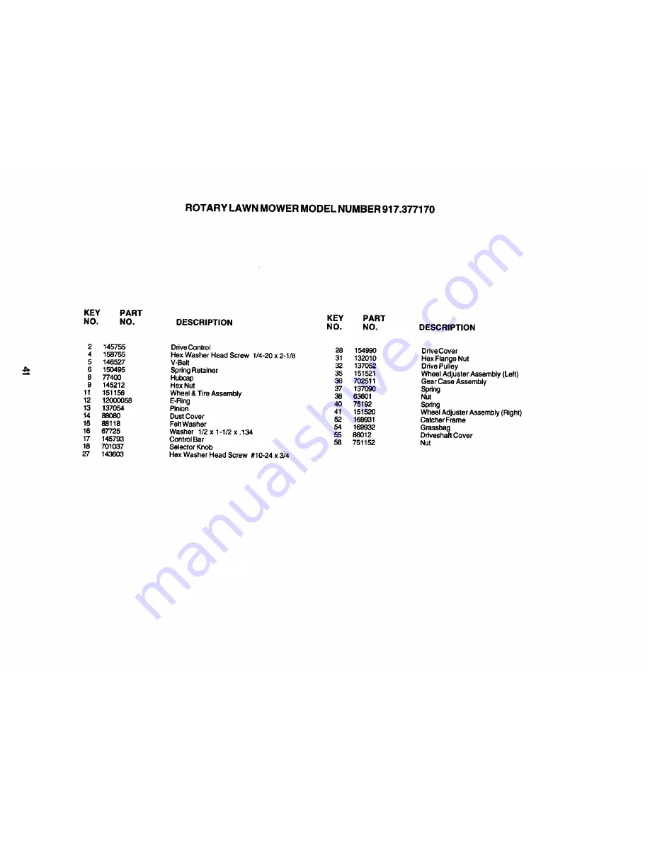 Craftsman 917.377170 Owner'S Manual Download Page 24