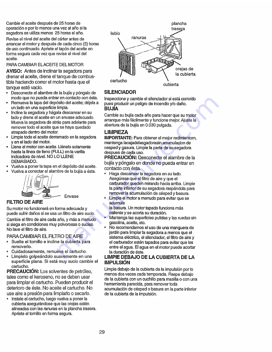 Craftsman 917.377521 Owner'S Manual Download Page 29