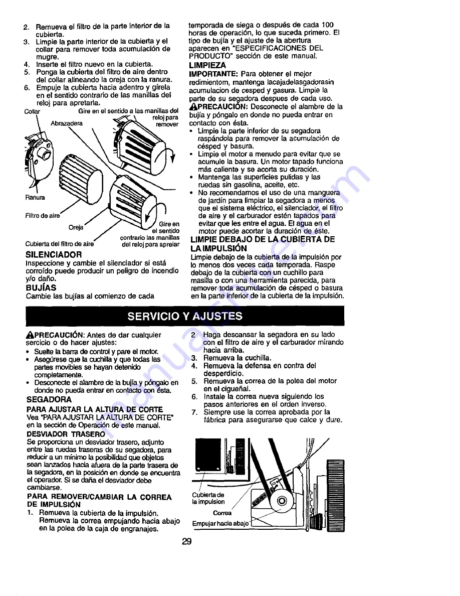 Craftsman 917.377576 Owner'S Manual Download Page 29