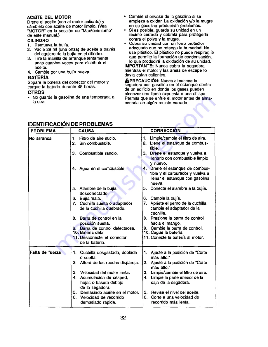 Craftsman 917.377576 Owner'S Manual Download Page 32