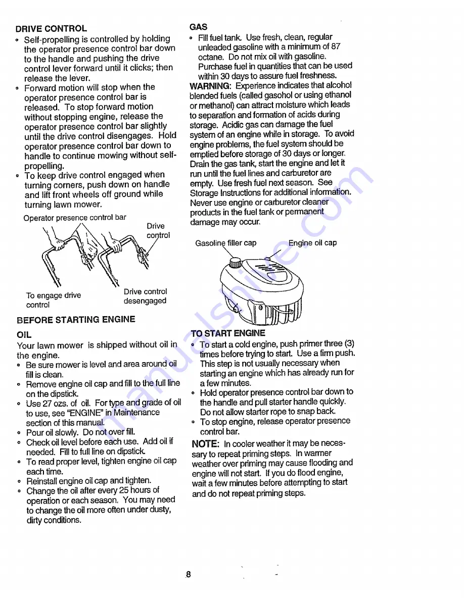 Craftsman 917.377593 Owner'S Manual Download Page 8